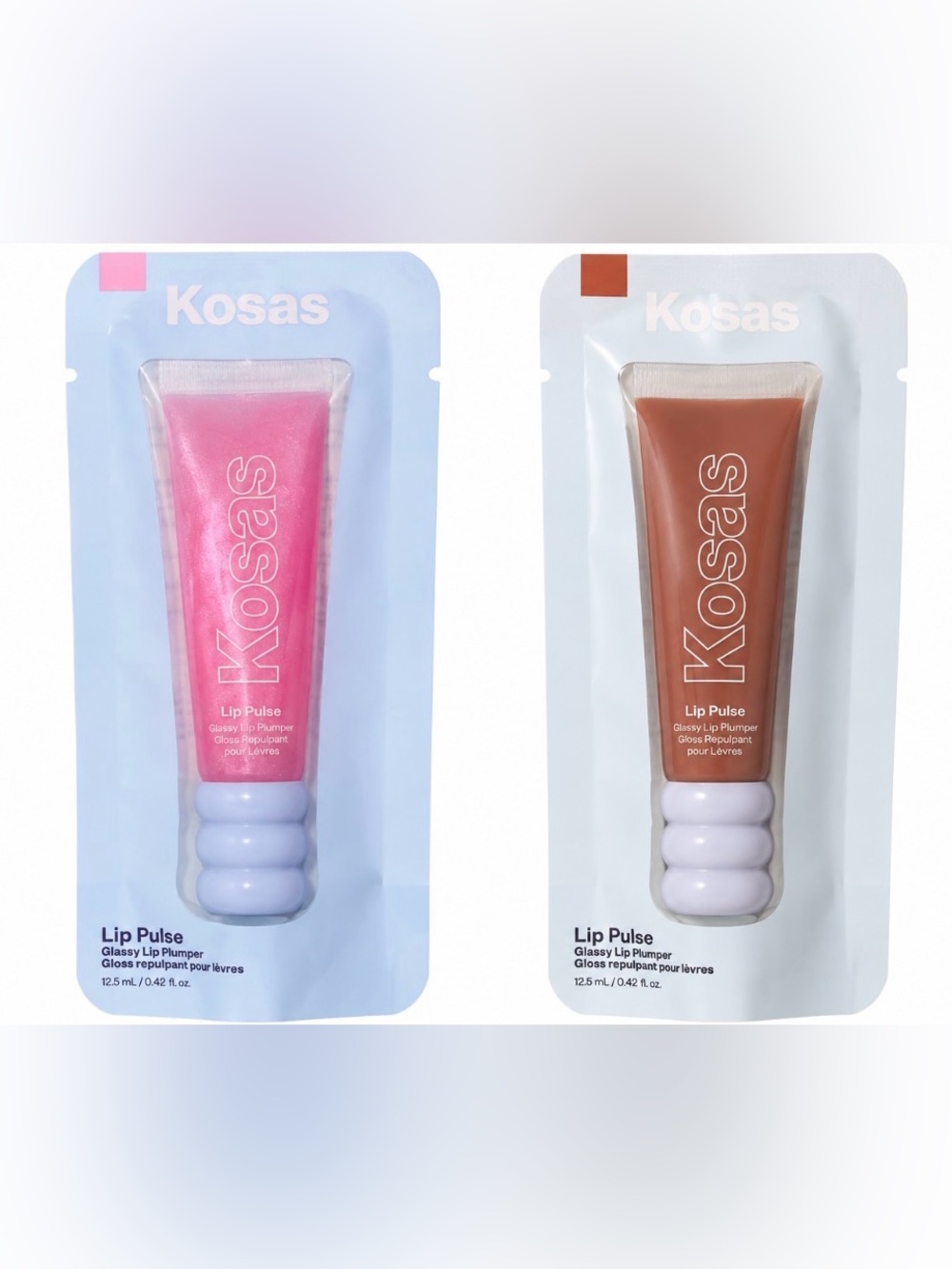 Kosas Lip Pulse Plumper Bundle – Aura Flare & Sixth Sense